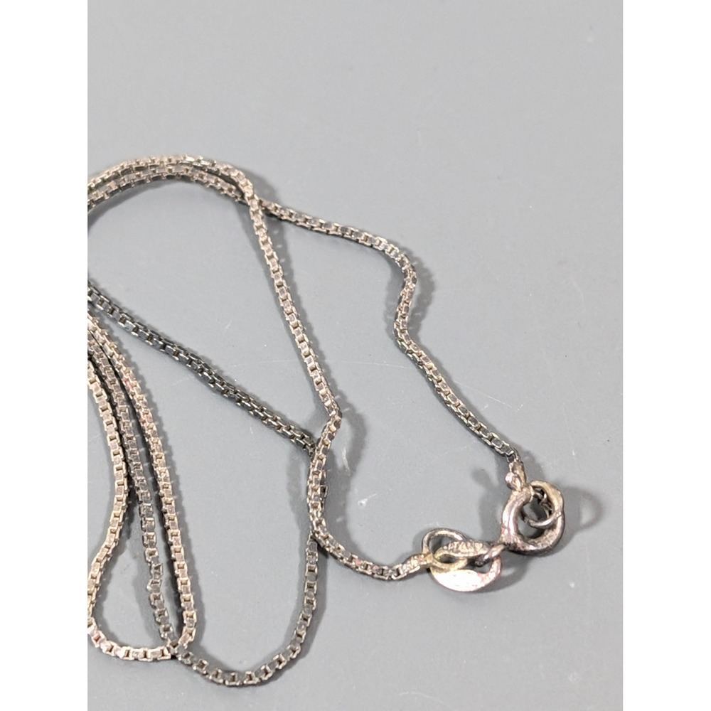 Jezlaine Sterling Silver Cross‎ Necklace 32" Long Chain Classic MInimalist - Picture 6 of 9